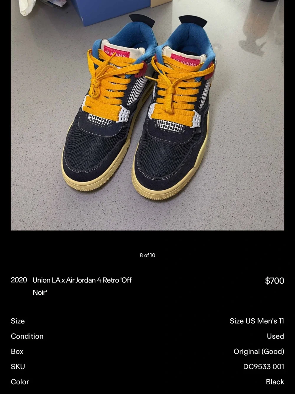 Jordan lightly worn